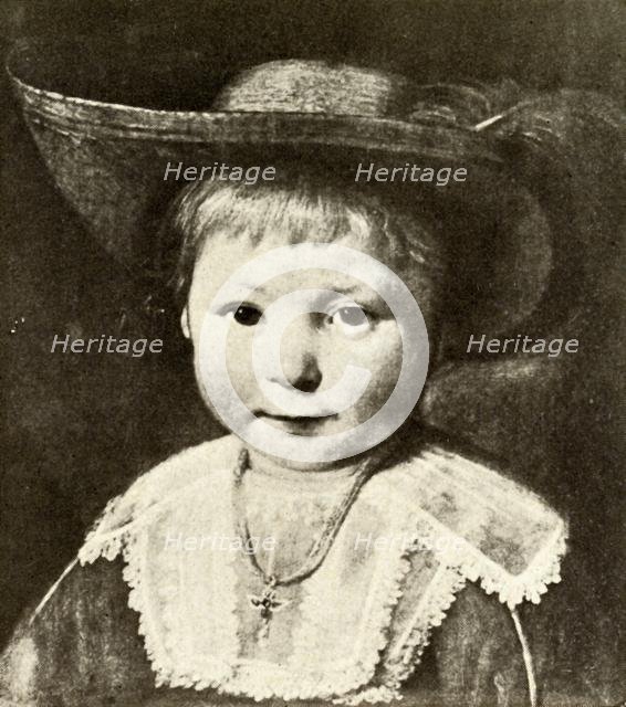 'A little Dutch boy (from a portrait by Cuyp)', c1640-1690, (1937). Creator: Unknown.