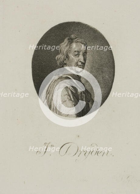 John Dryden, n.d. Creator: Jean-Baptiste de Grateloup.