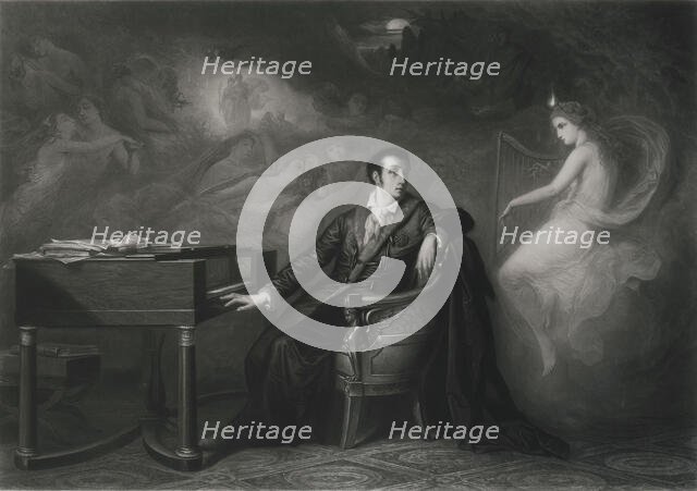 Weber's Last Thought, Mid of the 19th cen. Creator: Hamman, Edouard Jean Conrad (1819-1888).