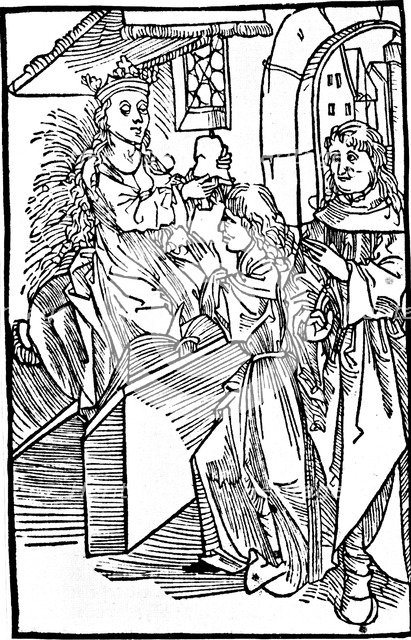 Cassandra, legendary Trojan prophetess, 16th century. Artist: Unknown