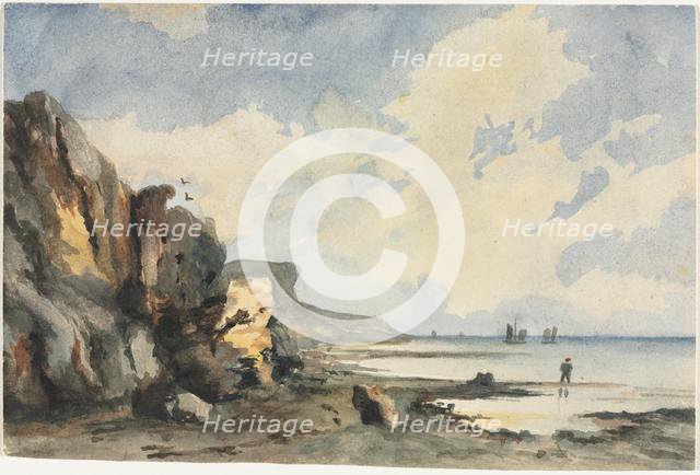 Coastal View. Creator: Thomas Churchyard (British, 1798-1865).