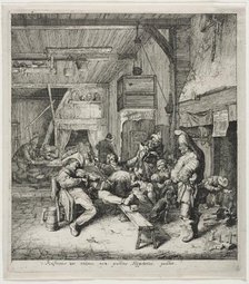 The Violinist Seated. Creator: Cornelis Dusart (Dutch, 1660-1704).
