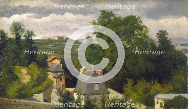View on the Outskirts of Caen, 1872/1875. Creator: Stanislas Lepine.