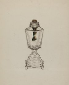 Lamp, c. 1940. Creator: Richard Taylor.