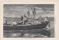 Gloucester Harbor (Harper's Weekly, Vol. XVII), September 27, 1873. Creator: Unknown.