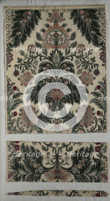 Fragments of Velvet (So-Called Velours Jardiniers), 1600s. Creator: Unknown.