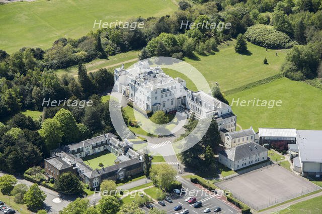 Palladian villa now Radnor House Sevenoaks School (formerly Combe Bank School), Kent, 2019. Creator: Damian Grady.