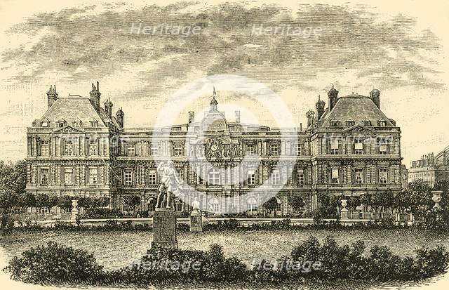 'The Palais De Luxembourg, Paris', 1890.   Creator: Unknown.