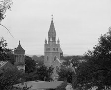 Tower of Christian Science Church, Concord, N.H., c1908. Creator: Unknown.