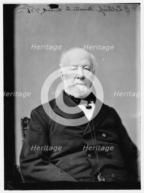 George V. N. Lothrop, Minister to Russia, between 1870 and 1880. Creator: Unknown.