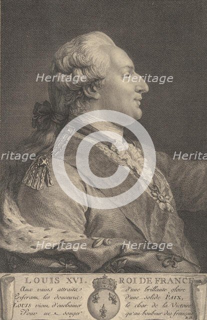 Louis XVI, King of France, 1783., 1783. Creator: Anon.