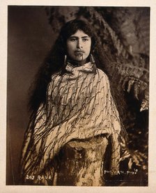 New Zealand: a Maori woman, c1880s. Creator: Elizabeth Pulman.