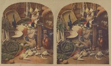 Scenes from our Larder., about 1860. Creator: Thomas Richard Williams.