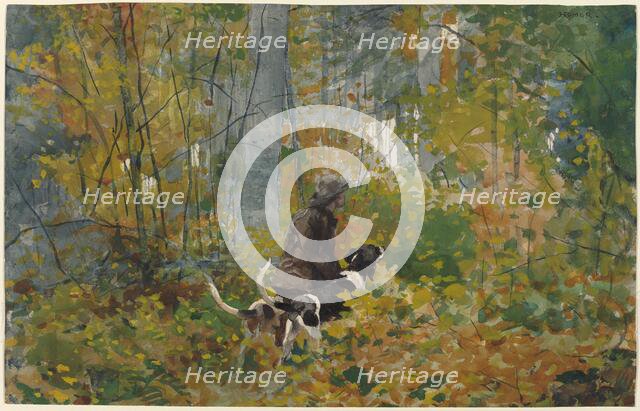 On the Trail, 1889. Creator: Winslow Homer.