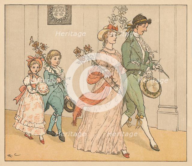 '...the Picninnies, and the Joblillies, and the Garyulies...', c1885, (1934). Creator: Randolph Caldecott.
