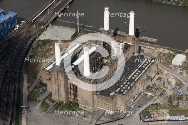 Battersea Power Station, Wandsworth, London, 2012. Artist: Damian Grady.