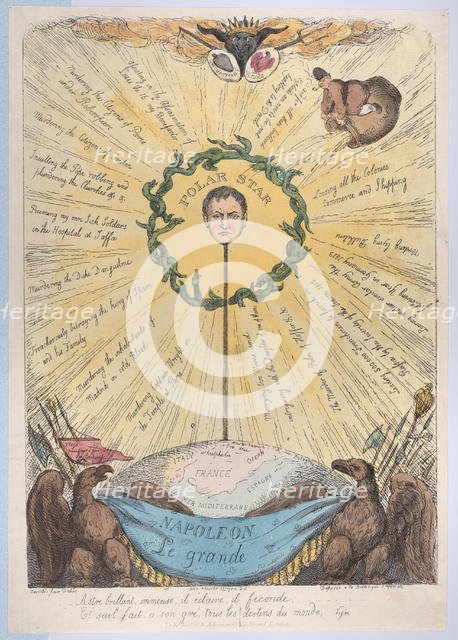 Napoleon Le Grande, December 2, 1813., December 2, 1813. Creator: Thomas Rowlandson.