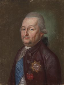 Portrait of Otto Magnus von Stackelberg (1736-1800), 4th quarter of 18th century. Creator: Unknown.