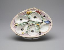 Oyster Plate, c. 1881. Creator: Union Porcelain Works.
