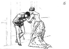 An English Christmas in Paris, drawn by A. Forestier, 1883.  Creator: Unknown.