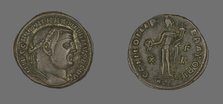 As (Coin) Portraying Emperor Galerius, 308-310. Creator: Unknown.