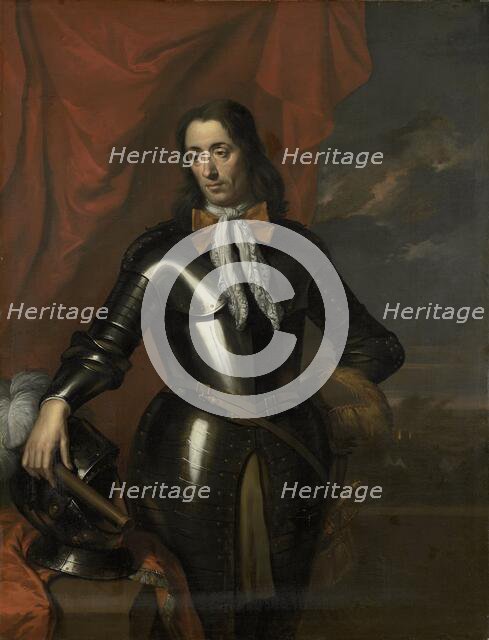 Isaac de l'Ostal de Saint-Martin (c 1629-96), Councillor of the Dutch East Indies and Commander of t Creator: Jan De Baen.