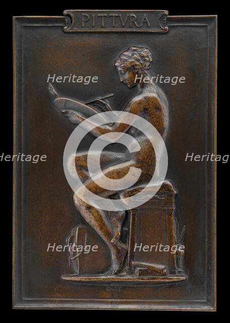 Painting (Pittura), 1879. Creator: Louis Oscar Roty.