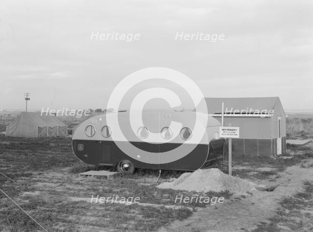 Infirmary, Nyssa farm family FSA labor camp, Malheur County, Oregon, 1939. Creator: Dorothea Lange.