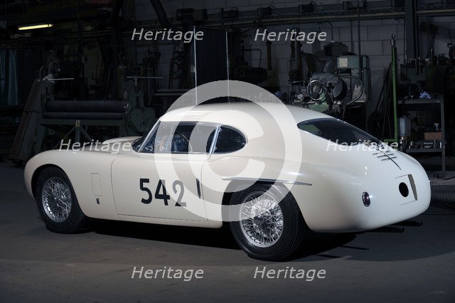 Siata Mille Miglia by Touring 1952. Artist: Simon Clay.