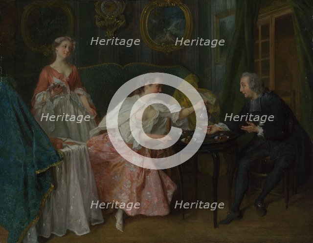 The Four Times of Day: Morning, c. 1740. Artist: Lancret, Nicolas (1690-1743)