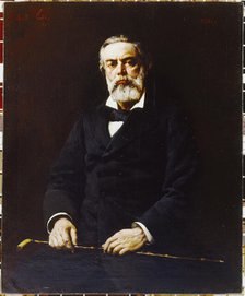 Jules Vallès (1832-1885), writer and journalist, 1881. Creator: Andre Gill.
