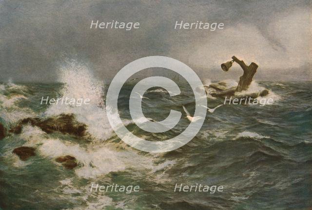 'The Inchcape Rock', 1908, (c1930). Creator: Peter Graham.