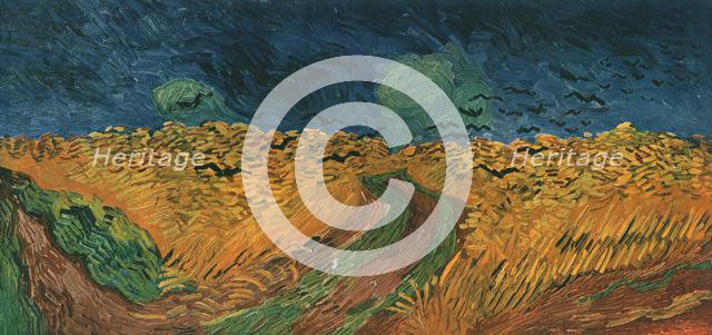 'Wheatfield with Crows', July 1890, (1947).  Creator: Vincent van Gogh.