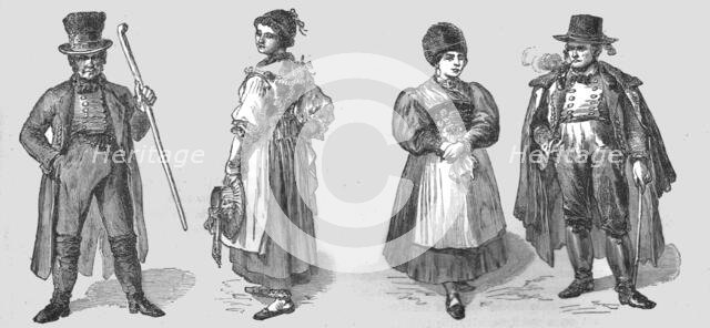 'Bavarians and Bavarian costumes; From Alsace to the Hartz', 1975. Creator: Unknown.