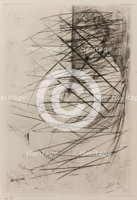 Axenfeld, 1860. Creator: James Abbott McNeill Whistler.