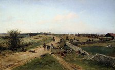 'Scene from the Franco-Prussian War, 1870', 19th century. Artist: Alphonse de Neuville