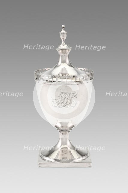 Sugar Basin, 1795/1820. Creator: Joseph Shoemaker.