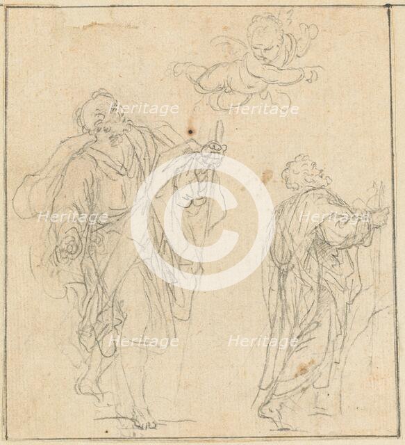 An Apostle Guided by an Angel. Creator: Agostino Masucci.