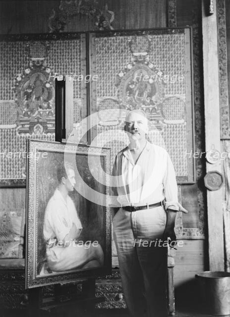 Albert Herter between 1932 and 1942.  Creator: Arnold Genthe.