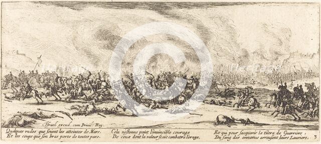 The Battle, c. 1633. Creator: Jacques Callot.