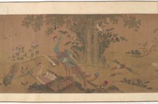 A Hundred Birds Worship the Phoenixes, Qing dynasty, 18th century. Creator: Unknown.