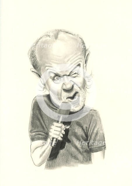 George Carlin. Creator: Dan Springer.