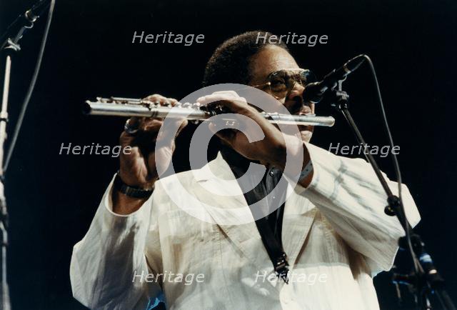Frank Wess, 1990. Creator: Brian Foskett.