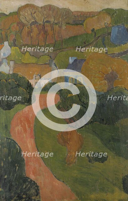 Decorative Landscape II, 1891. Creator: Jan Verkade.