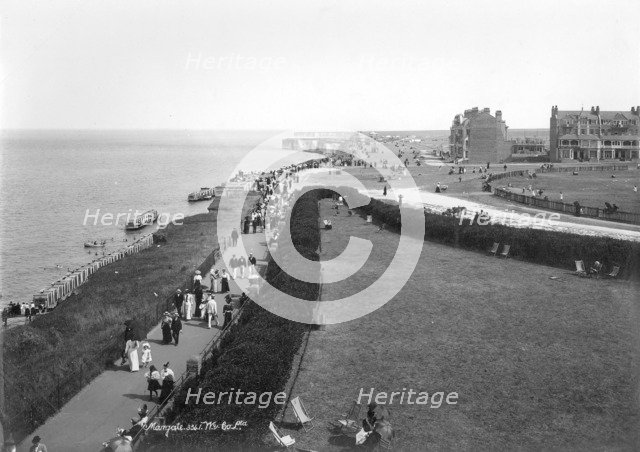 The front at Margate, Kent, 1890-1910. Artist: Unknown