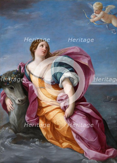 The Rape of Europa, 1637-1639. Creator: Reni, Guido (1575-1642).