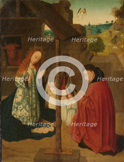 Birth of Christ, c.1490-c.1500. Creator: Master of Brunswick.