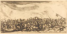 The Cavalry Combat with Swords, c. 1632/1634. Creator: Jacques Callot.