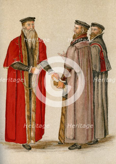 Lord Mayor and Aldermen, (1893). Artist: Unknown