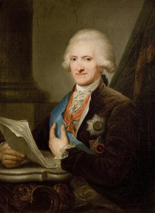 Portrait of Michal Wandalin Mniszech, end of 18th century. Creator: Marcello Bacciarelli.